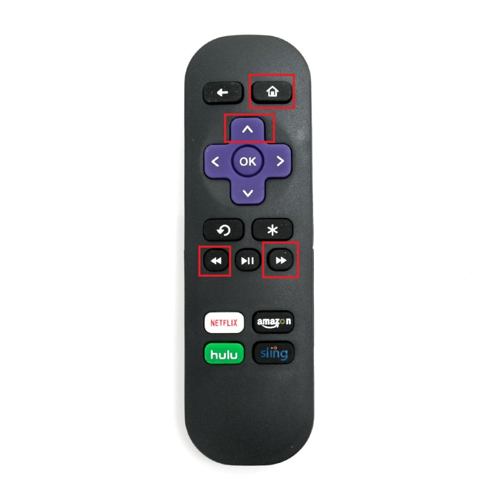 Clear Cache on Roku using the remote