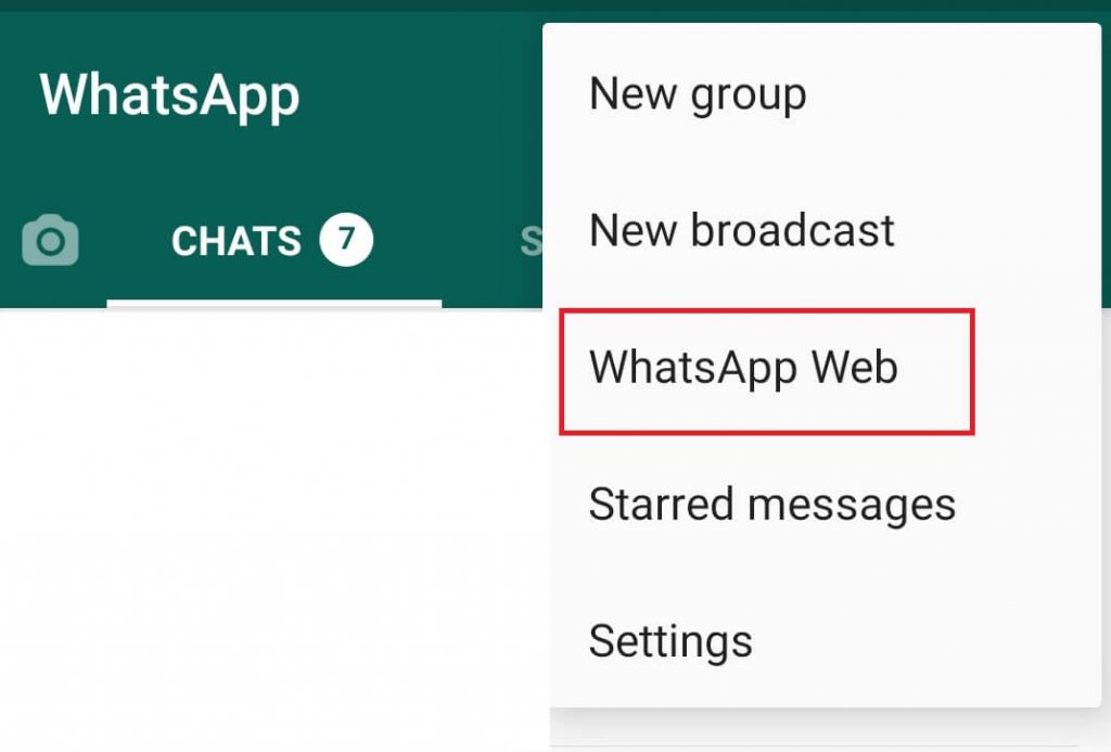WhatsApp on Roku from Windows