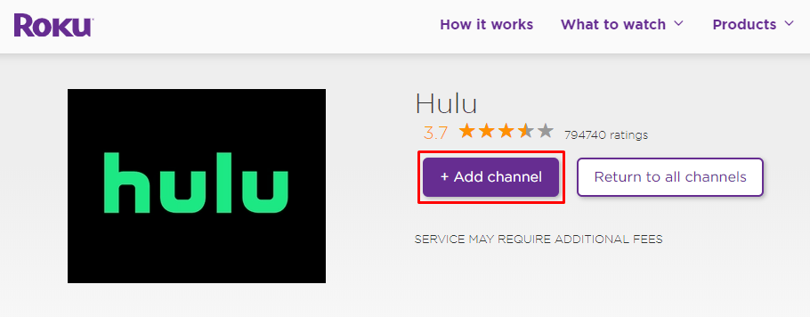 Hulu - SUPER BOWL ON ROKU