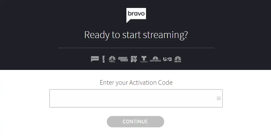 Activate Bravo TV
