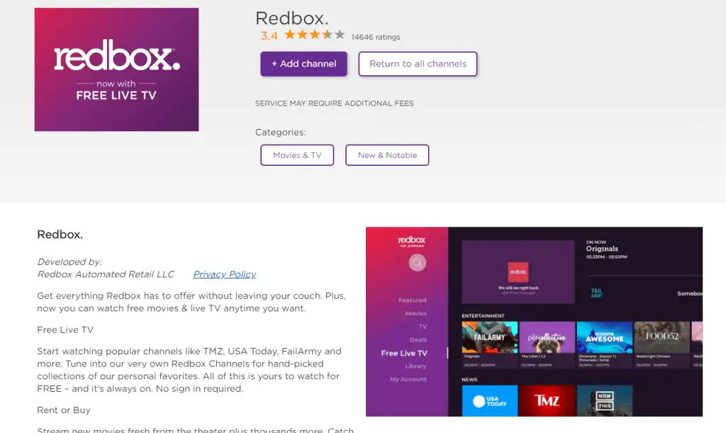 REDBOX. channel
