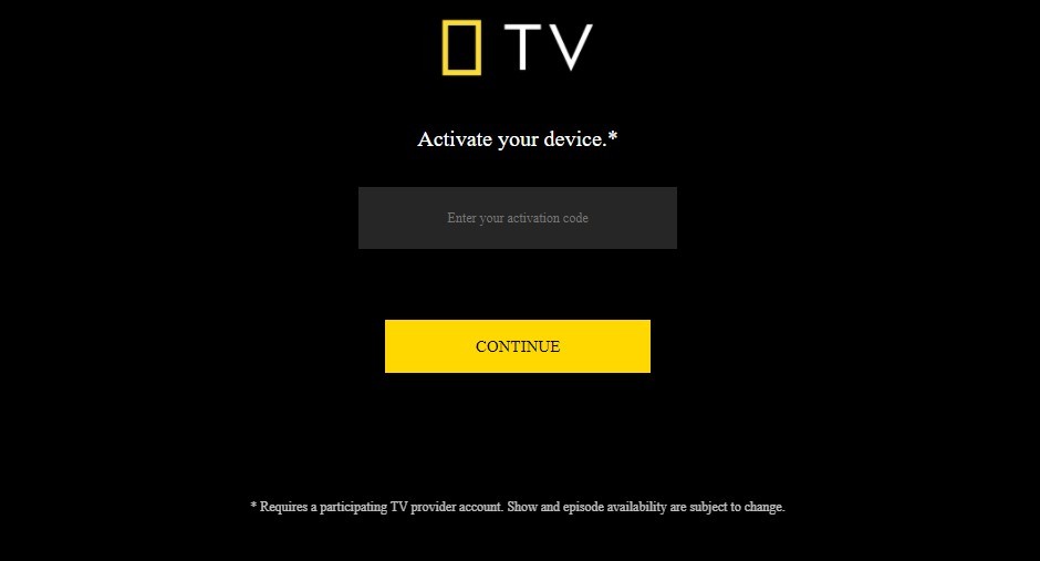 Activate National Geographic on Roku