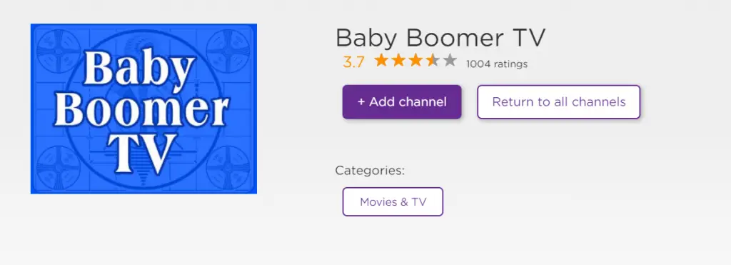 Baby Boomer TV