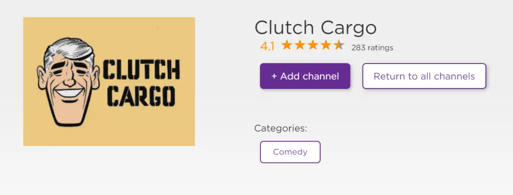 Clutch Cargo on Roku