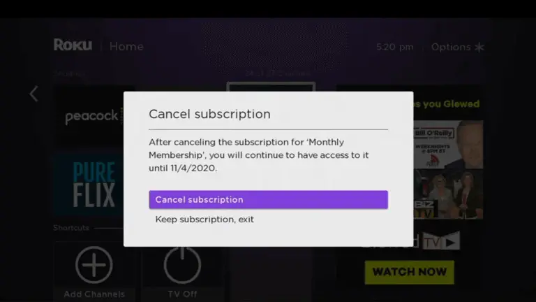 cancel subscription - How to Cancel NFL Game Pass Subscription on Roku
