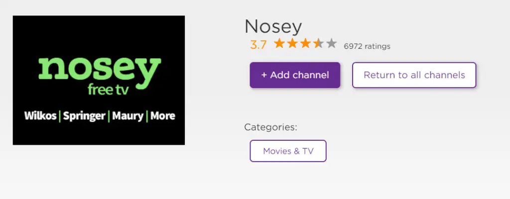 JERRY SPRINGER ON ROKU WITH NOSEY TV