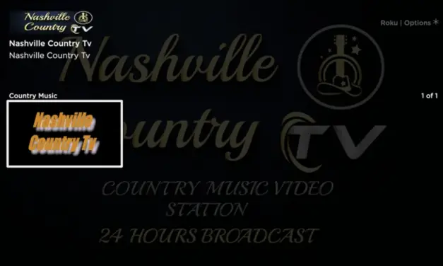 How to Add Nashville Country TV on Roku?