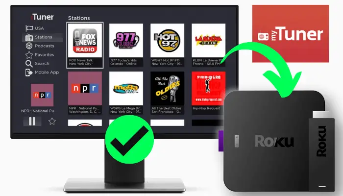 How to Listen to myTuner Radio on Roku