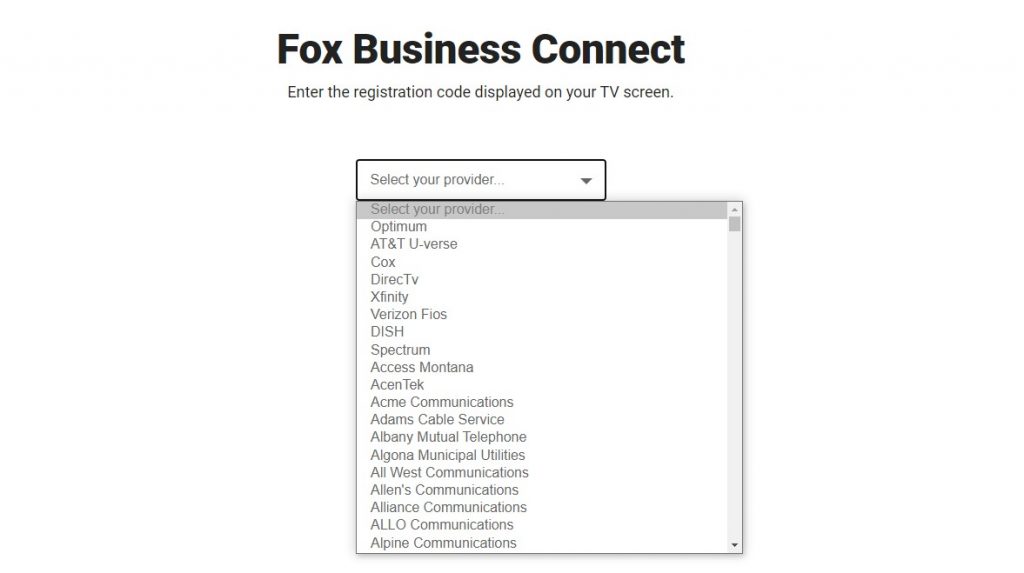Fox Business Network on ROku