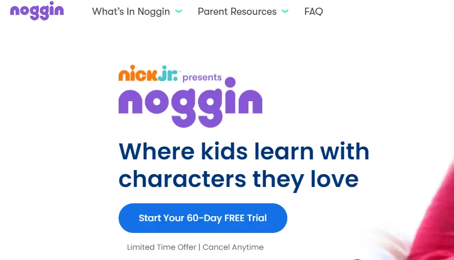 free trial on NOGGIN on Roku