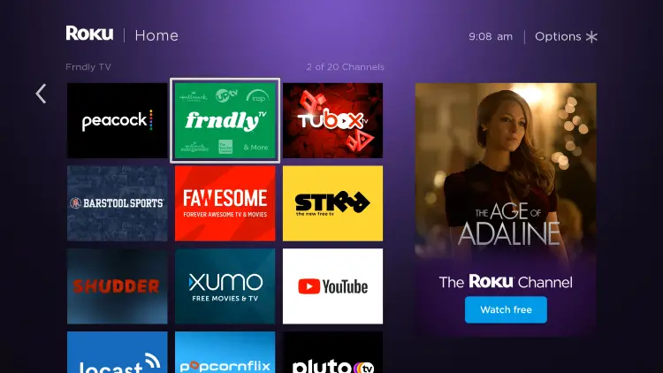 How to cancel Frndly TV on Roku 