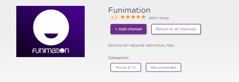 Add Funimation Channel on Roku to watch One Punch Man.