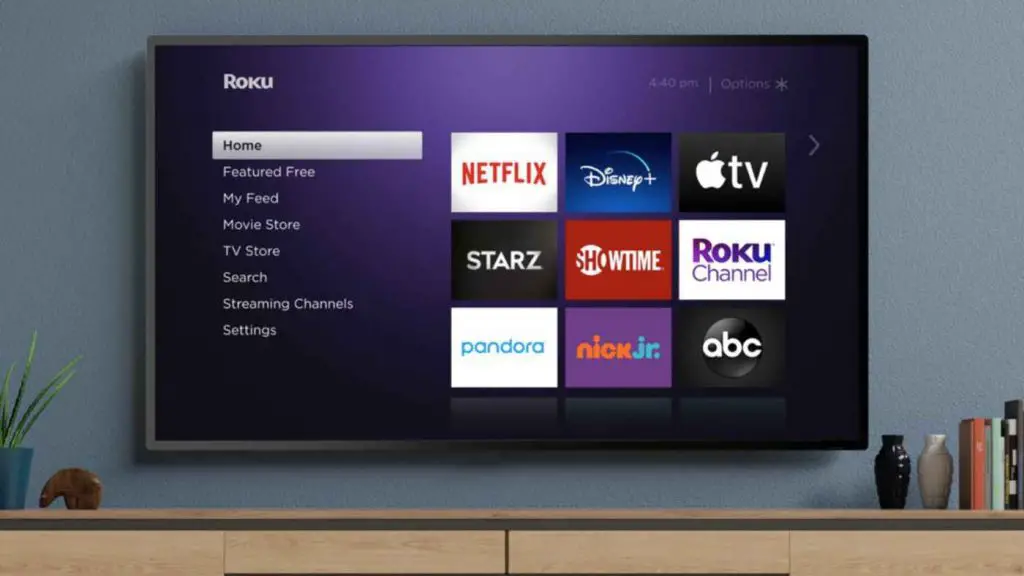 Navigate to Streaming Channels to add UKTV Play on Roku