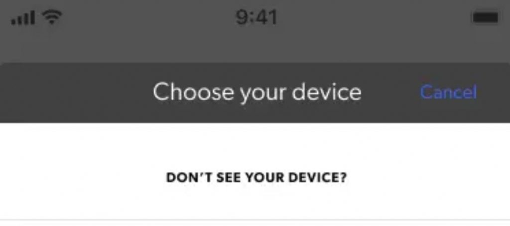 Don't See Your Device