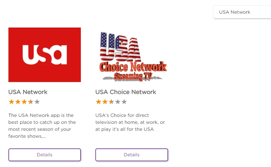 Select USA Network