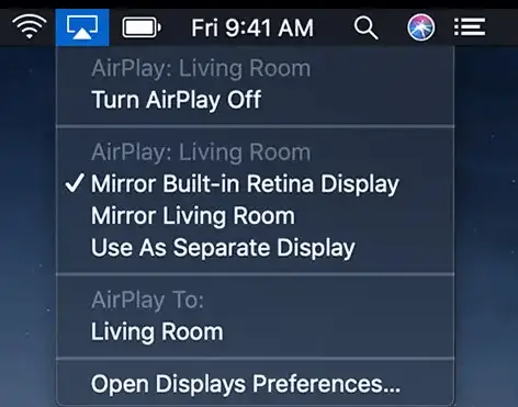 Enable AirPlay
