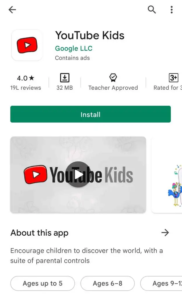 Install YouTube Kids on Roku
