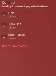 Choose your Roku device.