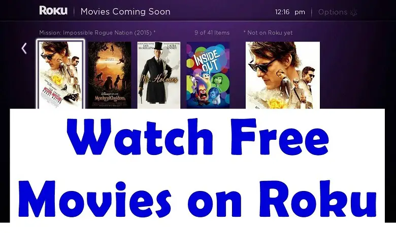 How to Watch Free Movies on Roku