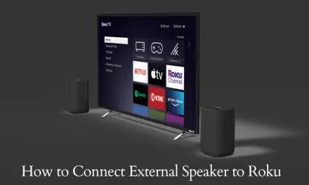 How to Connect External Speaker to Roku