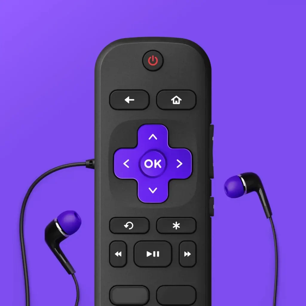 Using Roku voice remote