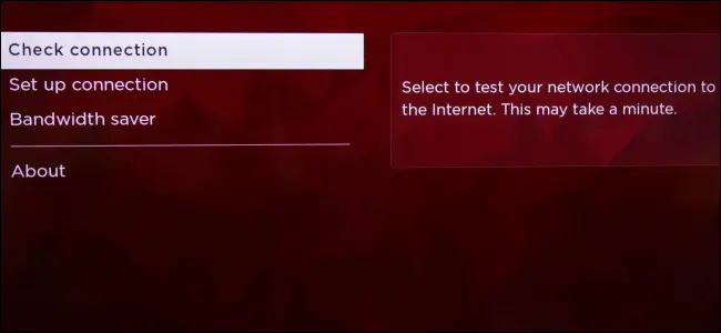 Check internet connection