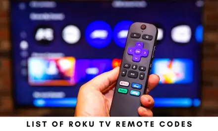 List of Remote Codes for Roku TV