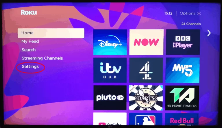 System Restart to Fix Roku Channel not Working