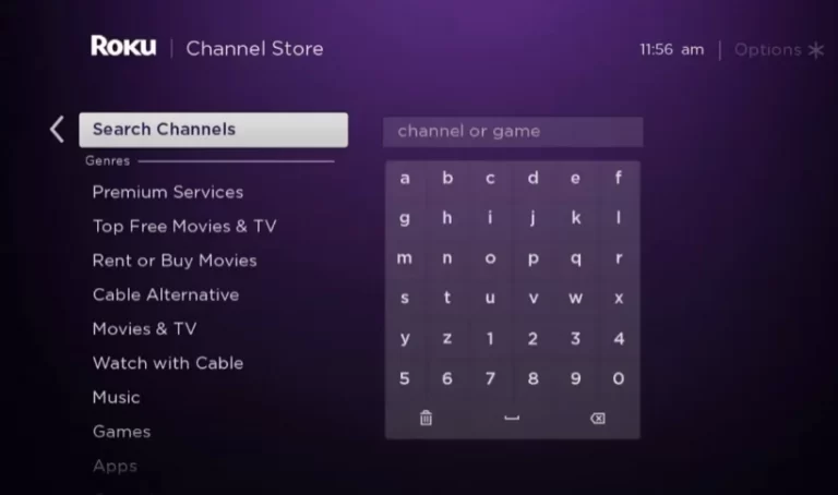 Reinstalling Roku Channel to Fix The Channel not Working