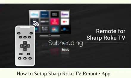 How to Setup Sharp Roku TV Remote App