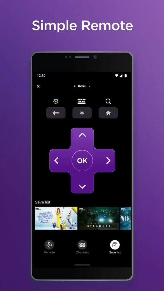 Roku TV remote App