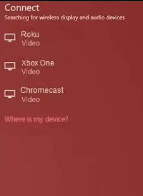 Select your Roku device to watch BeeTV 