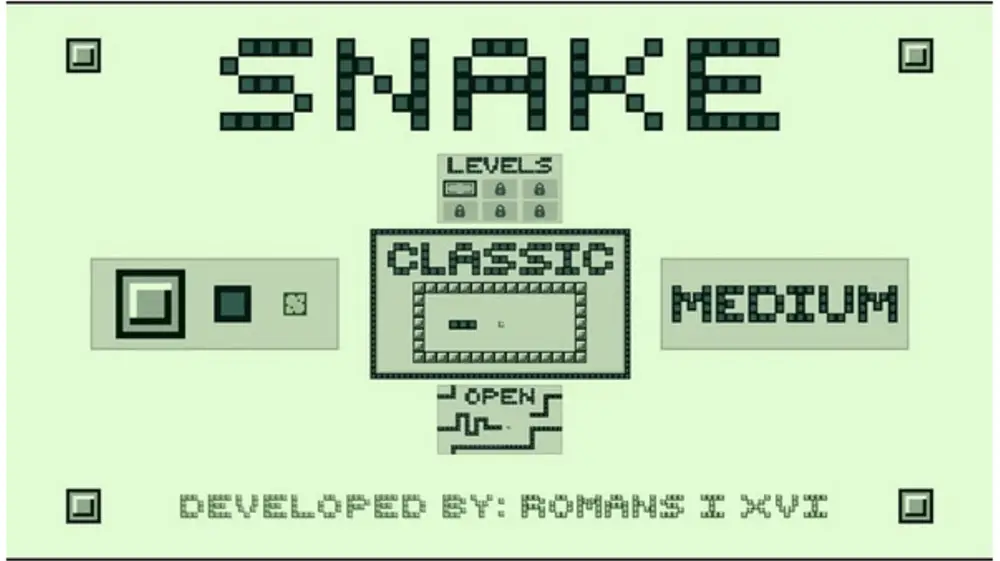Arcade Game Snake