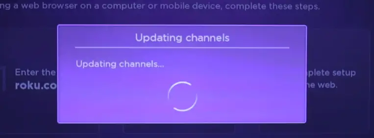 Updating channels