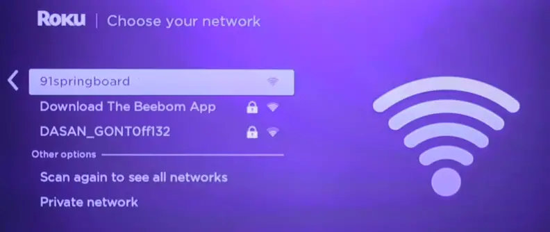 Connect to wifi