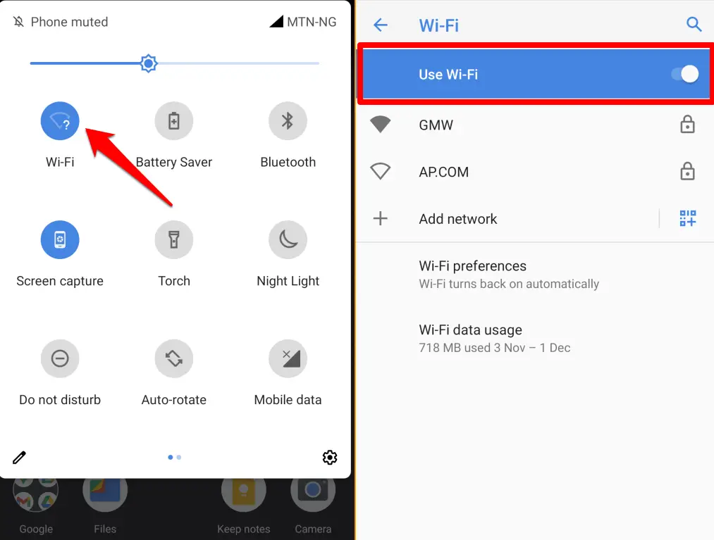 Select Wi-Fi - How to Connect Roku Remote App to TV