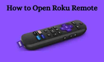 How to Open Roku Remote to Replace Battery or Repair