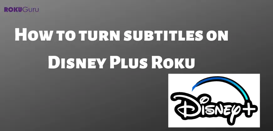 How to Turn Subtitles on Disney Plus Roku [Easy Methods]