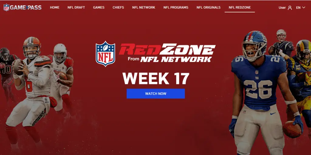 Stream NFL Redzone on Roku