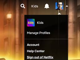 Sign out of Netflix
