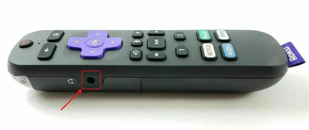 Connect the Bluetooth headphones to Roku TV.