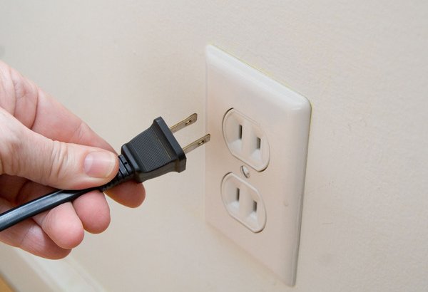 unplug from socket
