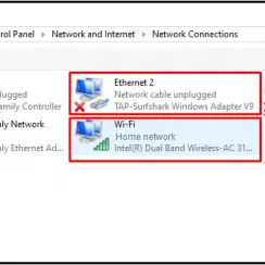 networks to connect Surfshark VPN 