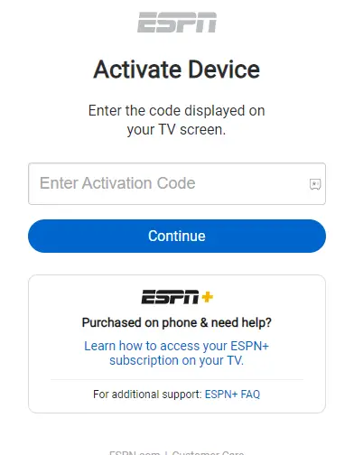 Enter the code to activate and watch Australian Open on Roku with ESPN