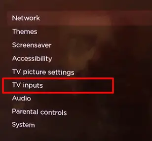 Click on TV inputs to hide Antenna channels on Roku