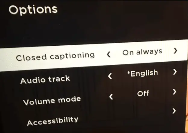 Select Closed captioning and turn on subtitles on Disney Plus app