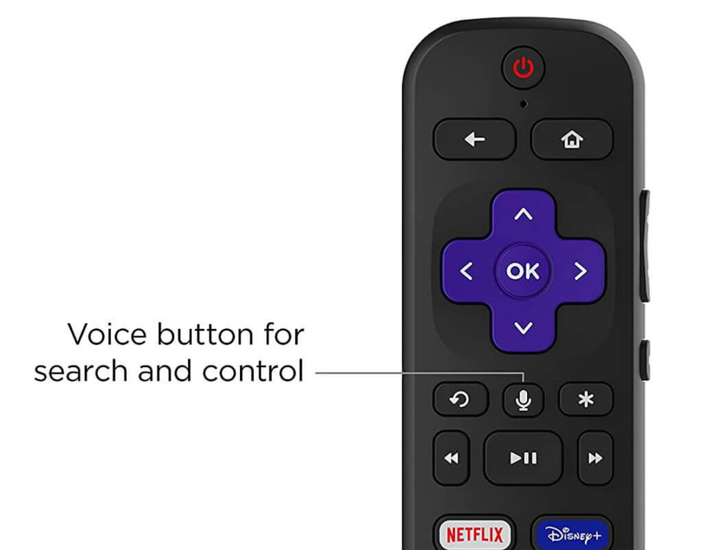 Hold the Voice Button to set Sleep Timer on Roku