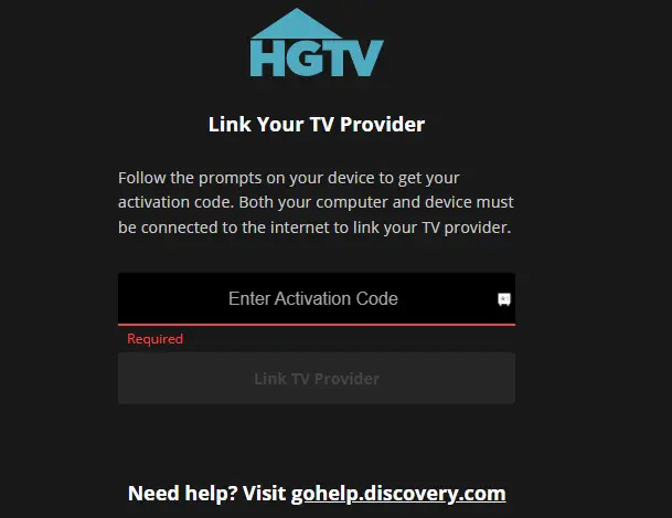 How to Activate HGTV GO on Roku