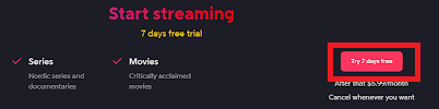 Try 7 days free trial