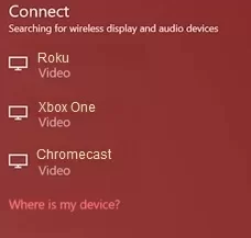 Select roku and watch Fios TV from Windows.